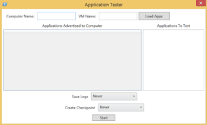 SCCM Application Tester