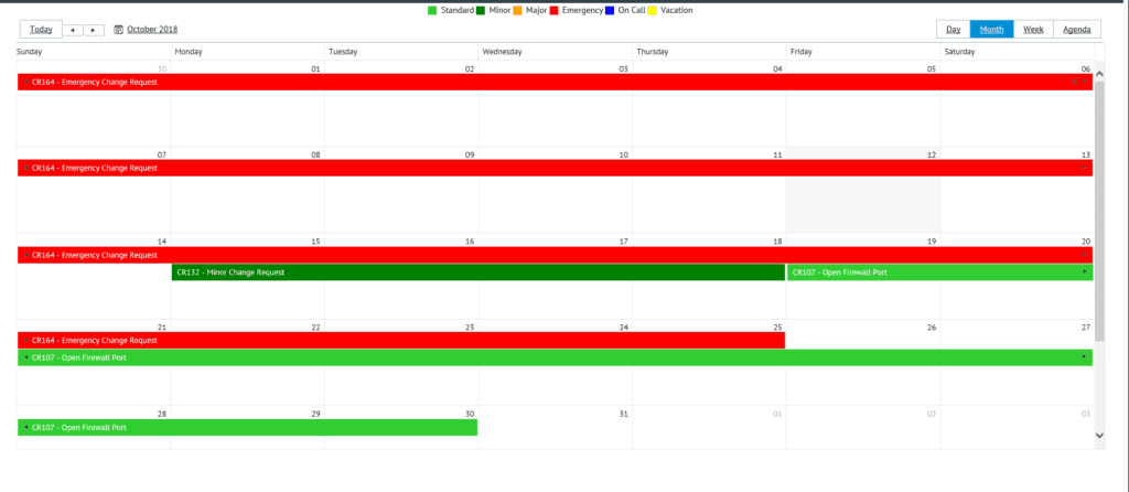 Cireson Change Calendar Simple Easy Enhancements for SCSM - Cireson