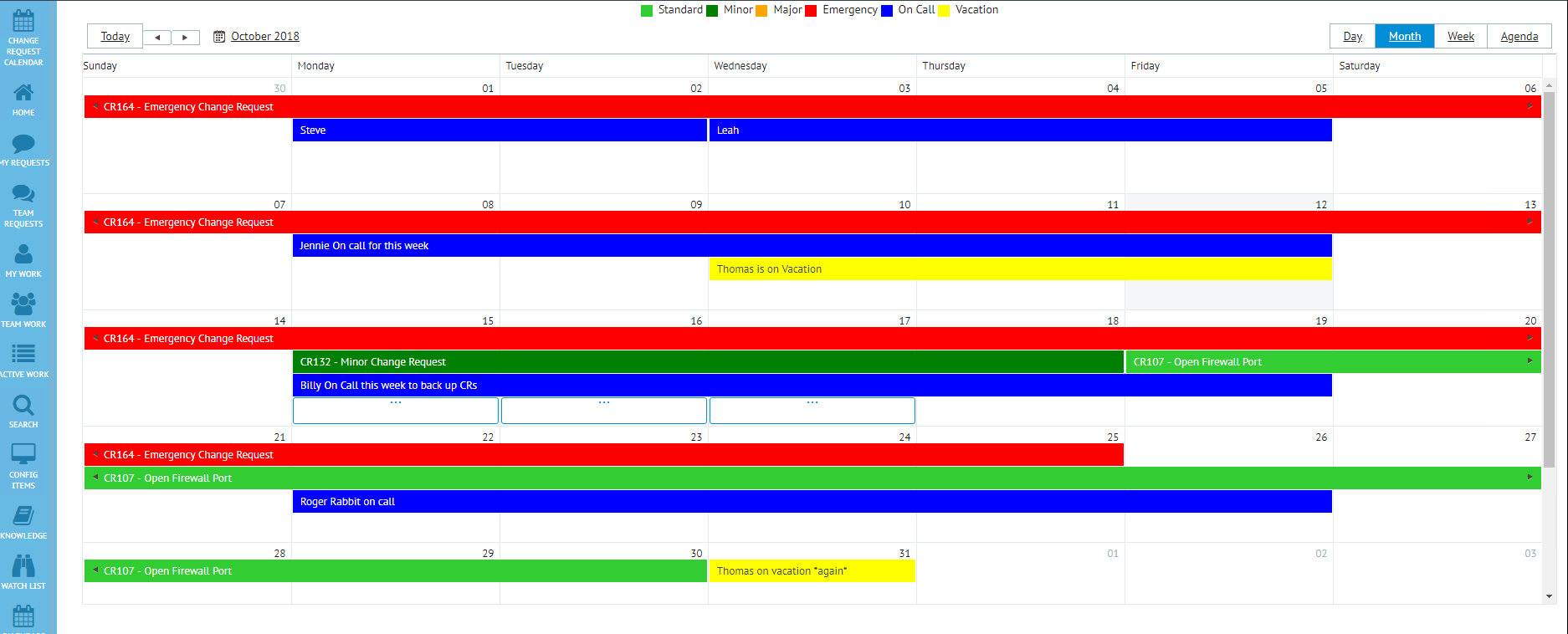 Cireson Change Calendar Simple Easy Enhancements for SCSM - Cireson