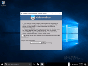 Force Windows 10 Upgrade with SCCM