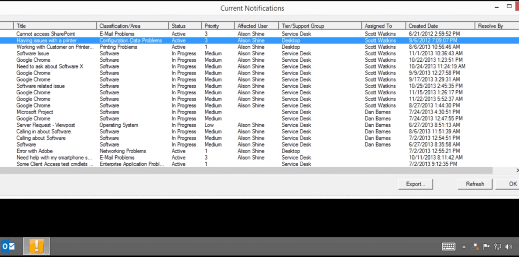 App - SCSM Tier Watcher App 4 Tier Watcher