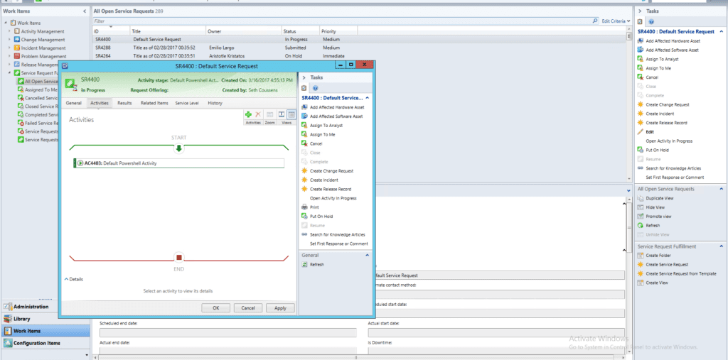 App - PowerShell Activity 4 PowerShell Activity