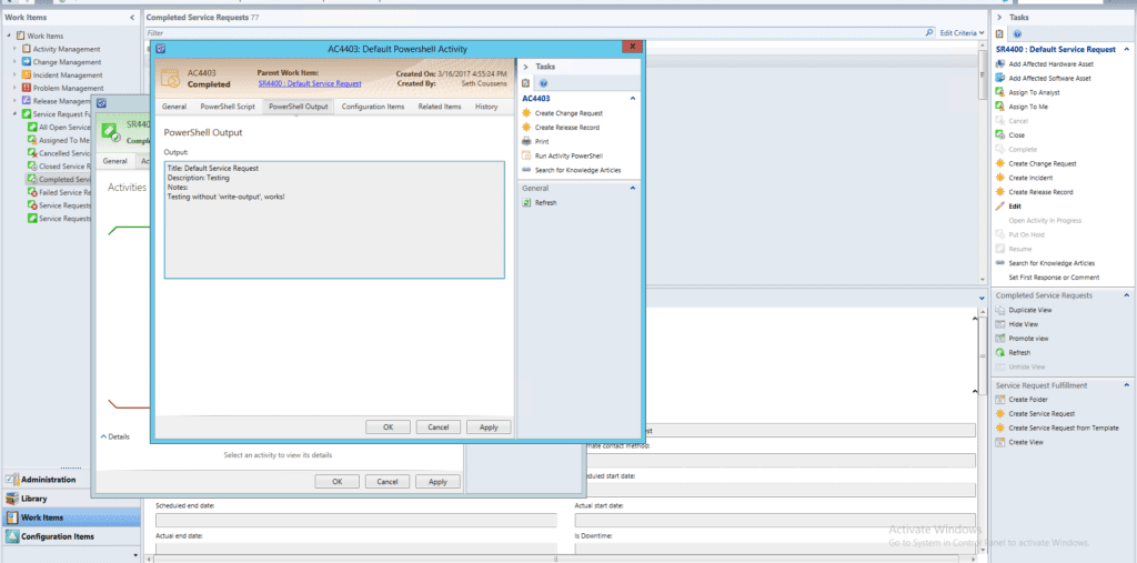 App - PowerShell Activity 5 ript output view 1920x950 c