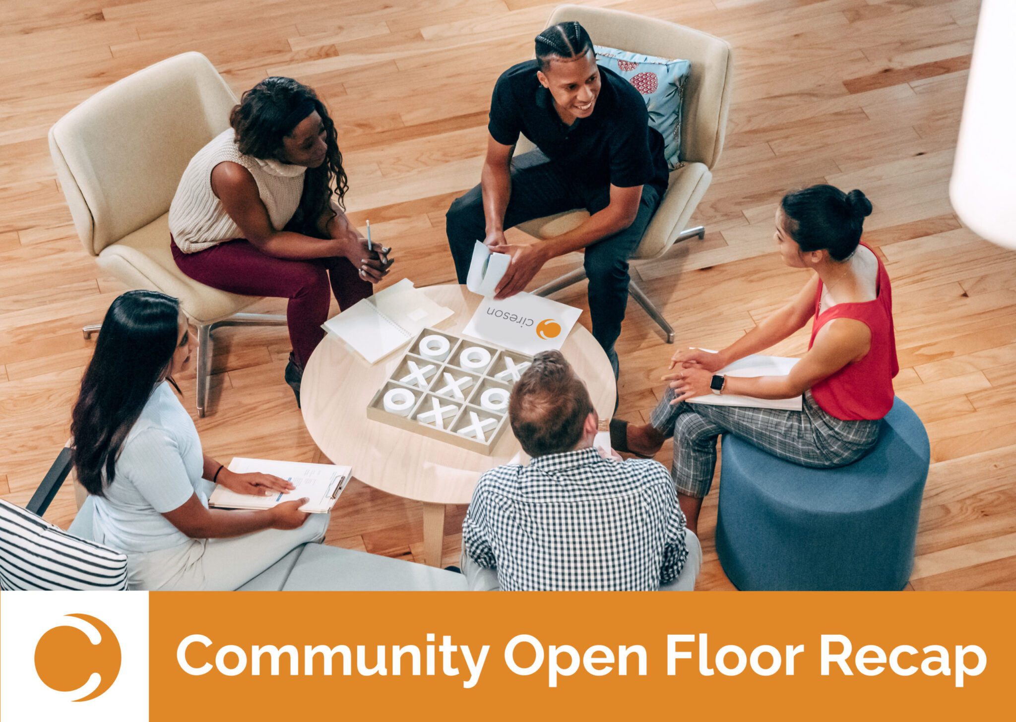 Analytics use case at Cireson Community Open Floor