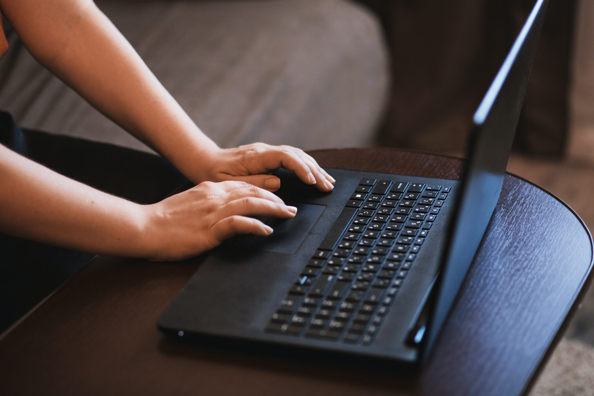 Typing on keypad while learning about configuration manager