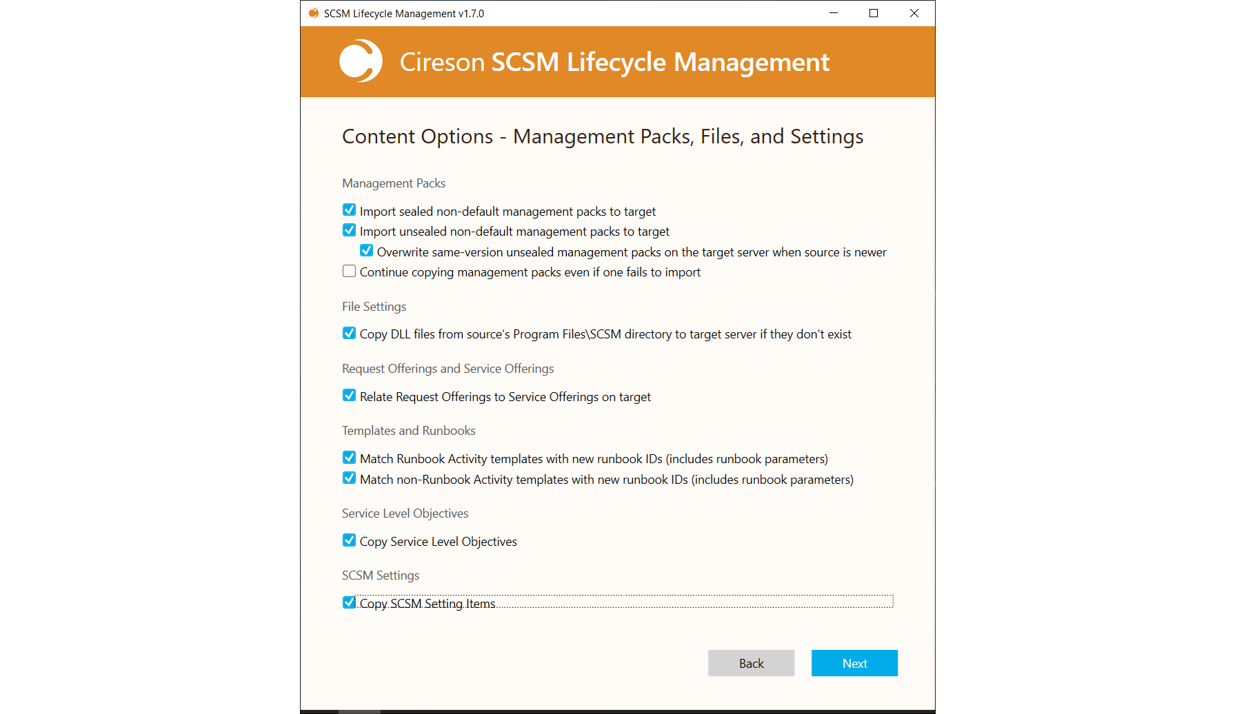 Lifecycle Management View