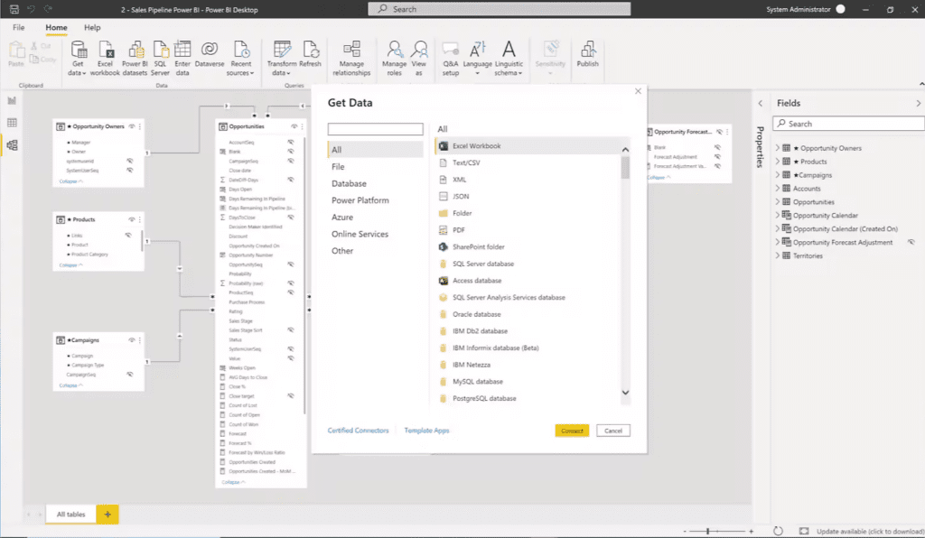 Integrations 8 PowerBi SMP