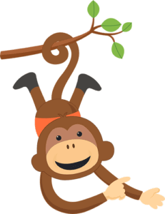 Consulting 4 IT Monkey Hanging By Tail
