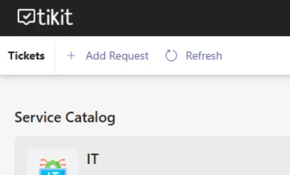 Introducing Visual Service Catalog 7 add request