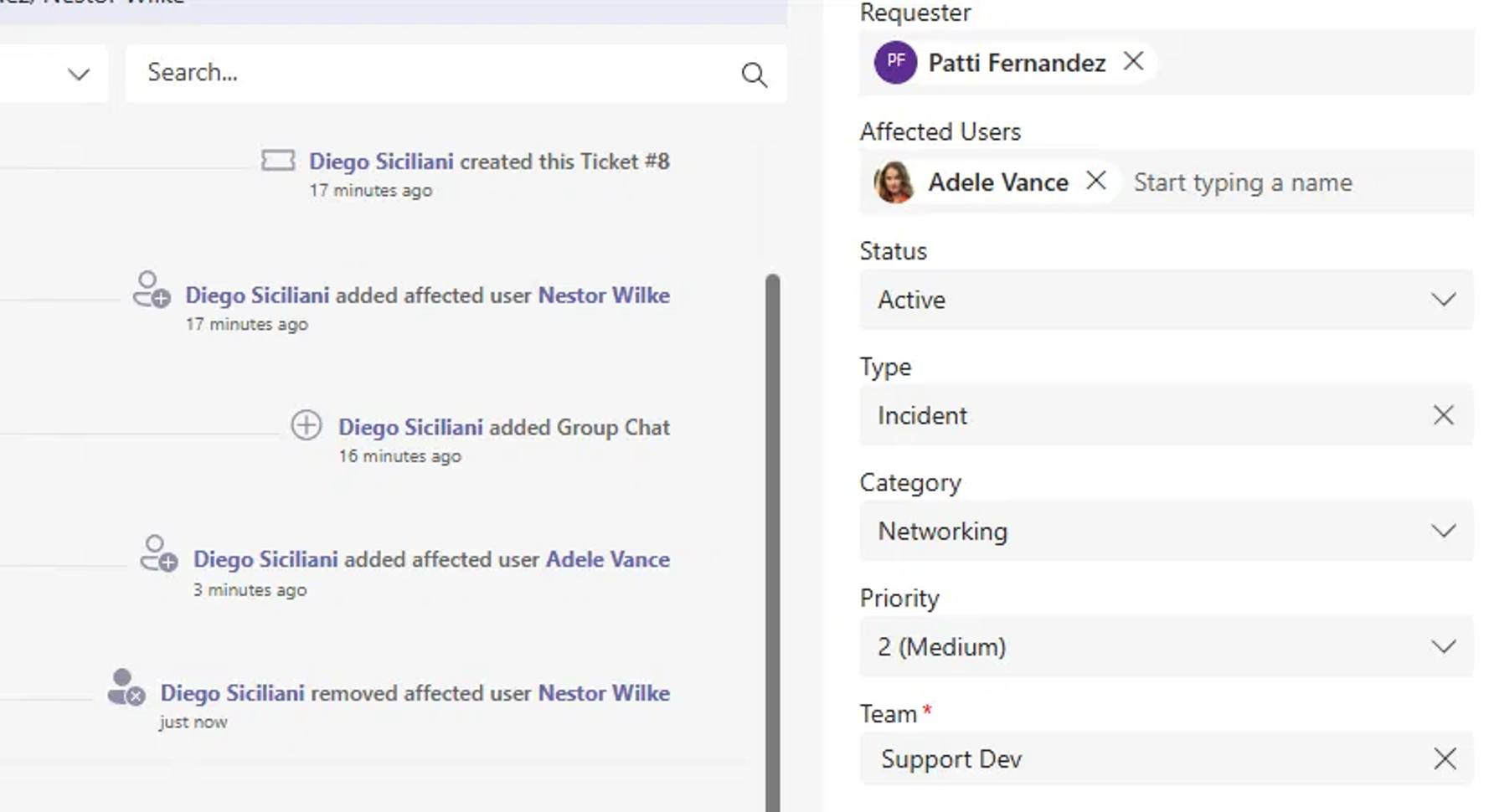 5 Removed Members Are Removed from the Ticket