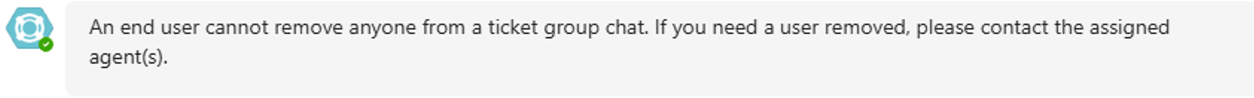 7 End User cannot remove anyone